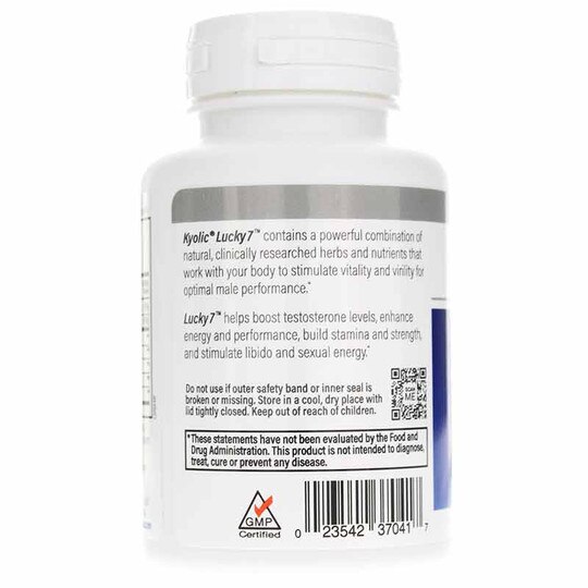 Lucky 7 Mens Performance Formula, 60 Capsules, KYO