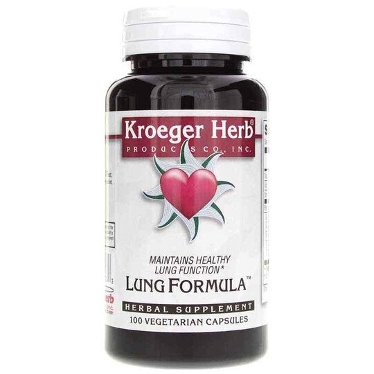 Lung Formula, 100 Veg Capsules, KRH