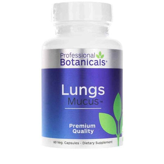 Lungs Mucus, 60 Veg Capsules, PRB