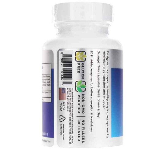 Lungs Mucus, 60 Veg Capsules, PRB