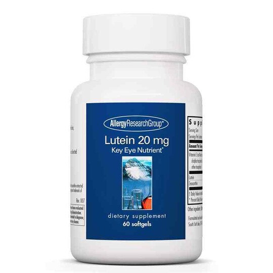 Lutein 20 Mg, 60 Softgels, ARG