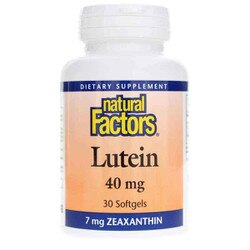 Lutein 40 Mg, Natural Factors 1