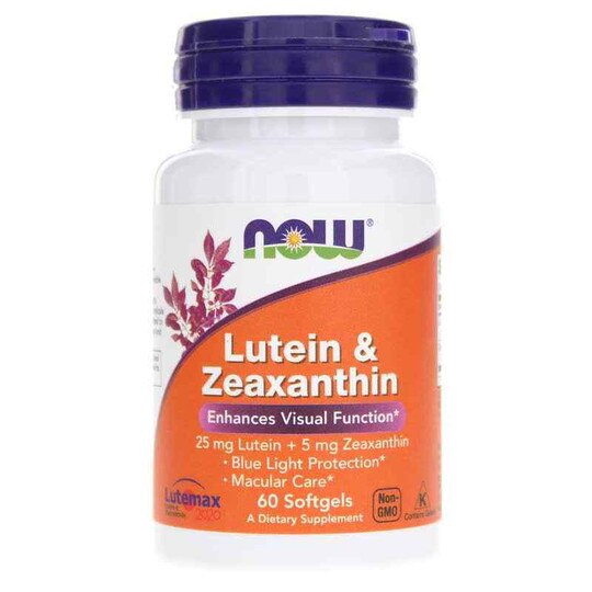 Lutein & Zeaxanthin, 60 Softgels, NOW