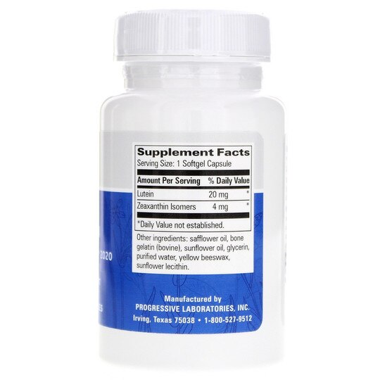 Lutein Zeaxanthin, 30 Softgels, PGL