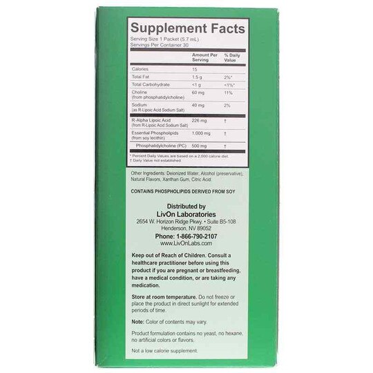 Lypo-Spheric R-ALA, 30 Pack(s), LOL