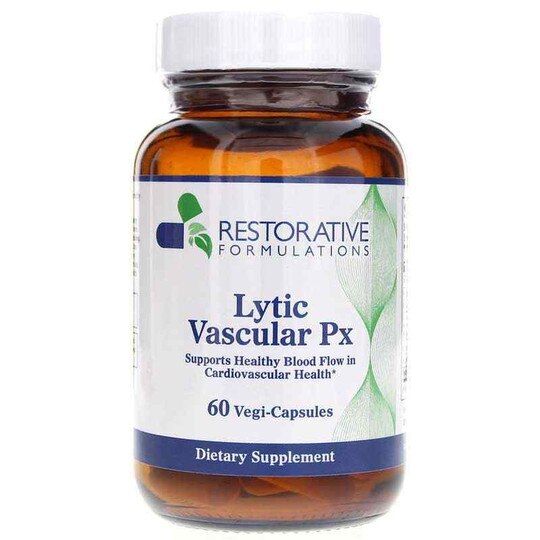 Lytic Vascular Px, 60 Veg Capsules, RTF