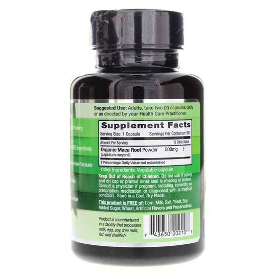 Maca Root, 60 Veg Capsules EMD