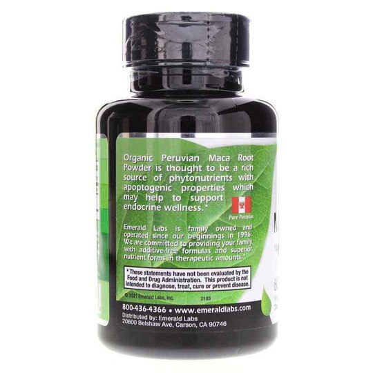Maca Root, 60 Veg Capsules EMD