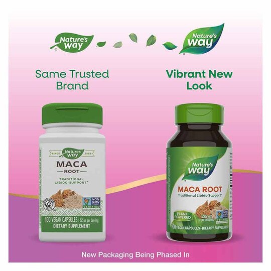 Maca Root, 100 Veg Capsules, NWA