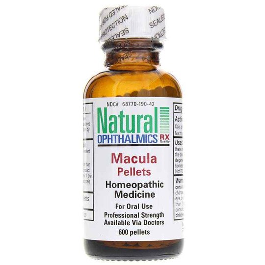 Macula Pellets Homeopathic Medicine, 1 Oz, NTO