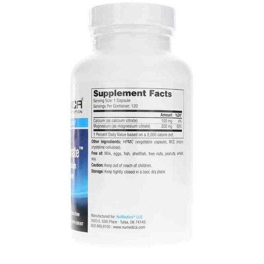 Mag-Cal Citrate, 120 Veg Capsules, NUM