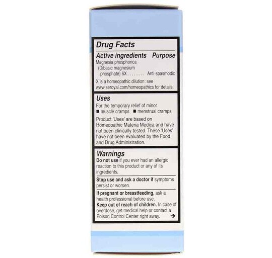 Magnesia Phosphorica 6X, 100 Tablets, UND