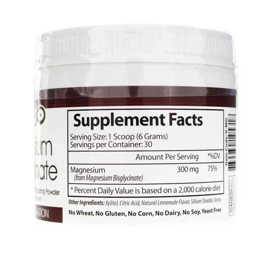 Magnesium Bisglycinate Powder, 6.35 Oz, VNC