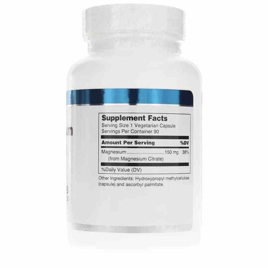Magnesium Citrate 150 Mg, 90 Veg Capsules, DGL