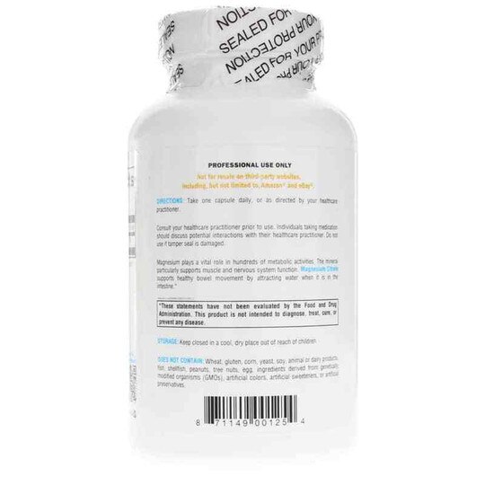 Magnesium Citrate, 120 Veg Capsules, XYM