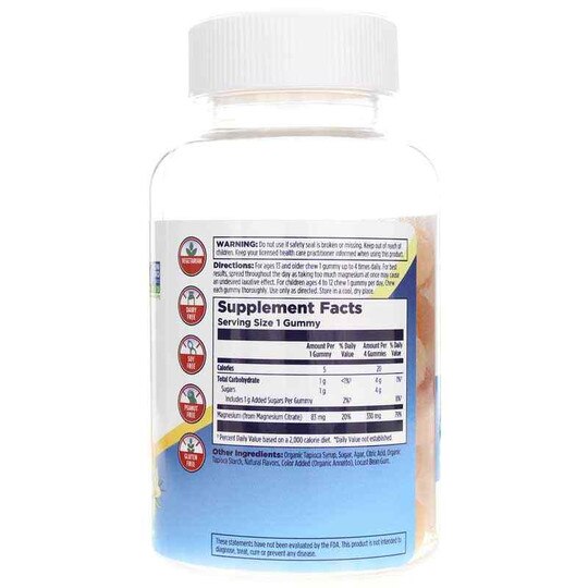 Magnesium Citrate Gummies, 60 Gummies, KAL