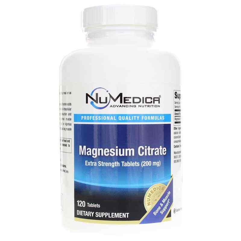 Magnesium Citrate Tablets Extra Strength, NuMedica