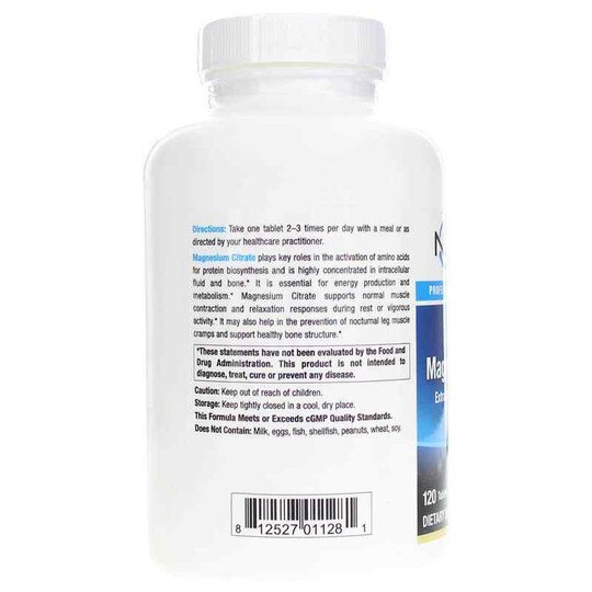 Magnesium Citrate Tablets Extra Strength, NuMedica