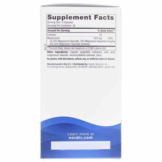 Magnesium Complex, 90 Capsules, NRN
