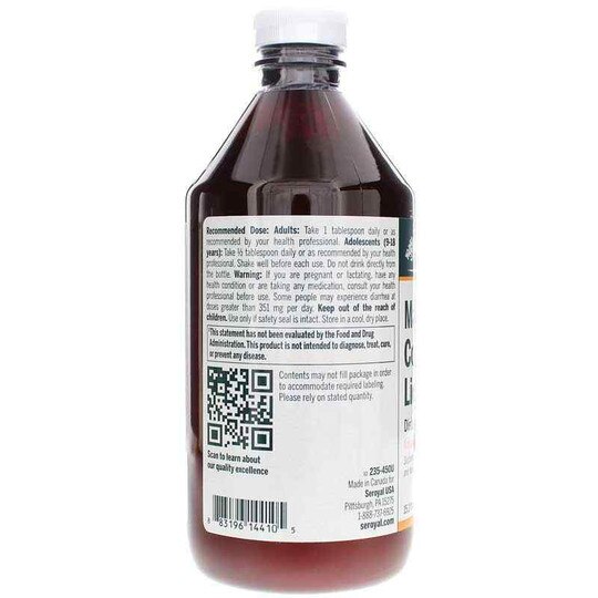Magnesium Complex Liquid Tart Berry, 15.2 Oz, GEN