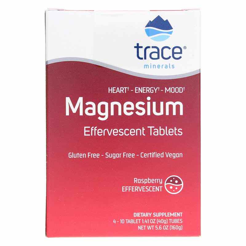 Magnesium Effervescent Tablets, Trace Minerals Research