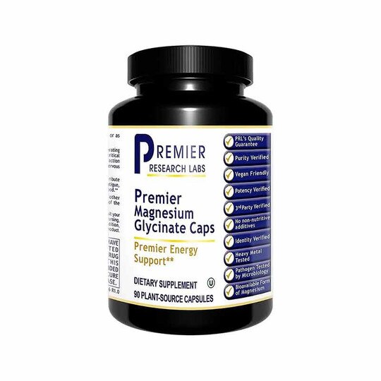 Magnesium Glycinate Caps, 90 Veg Capsules, PRL