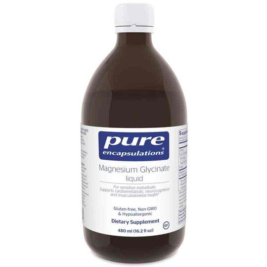 Magnesium Glycinate Liquid, 16.2 Oz, PEC