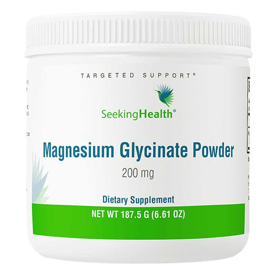 Magnesium Glycinate Powder 200 Mg, 6.61 Oz, SKH