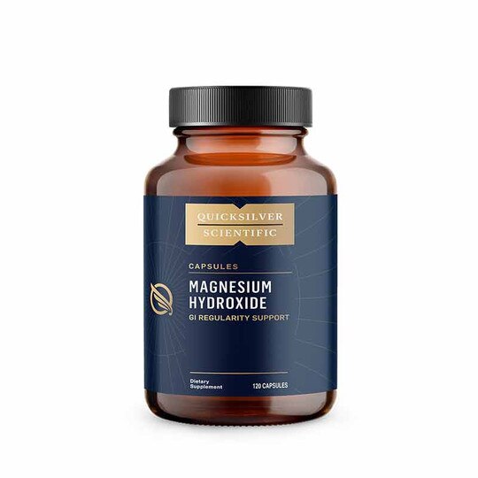 Magnesium Hydroxide, 120 Capsules, QSS
