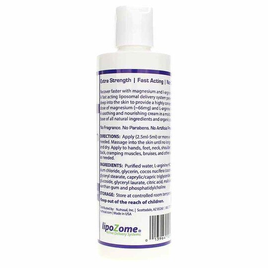 Magnesium L-Arginine Cream, 8 Oz, NTSL
