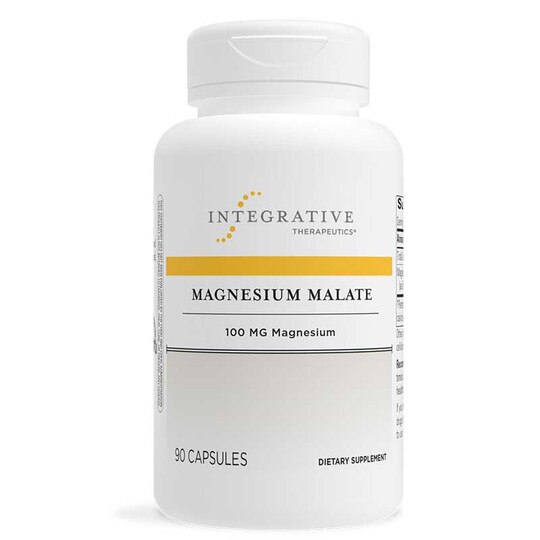 Magnesium Malate, 90 Veg Capsules, INT