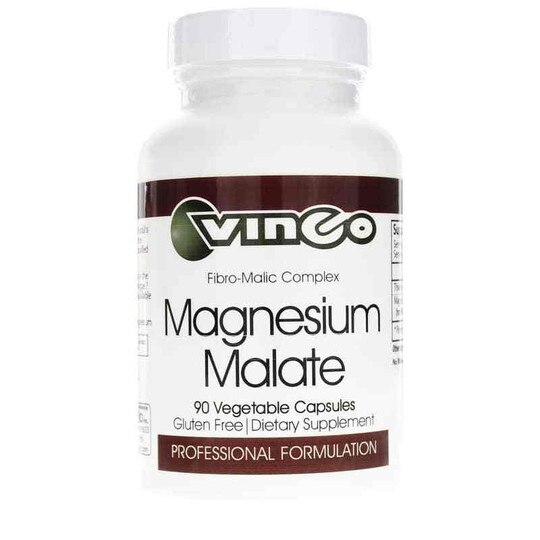 Magnesium Malate, 90 Veg Capsules, VNC