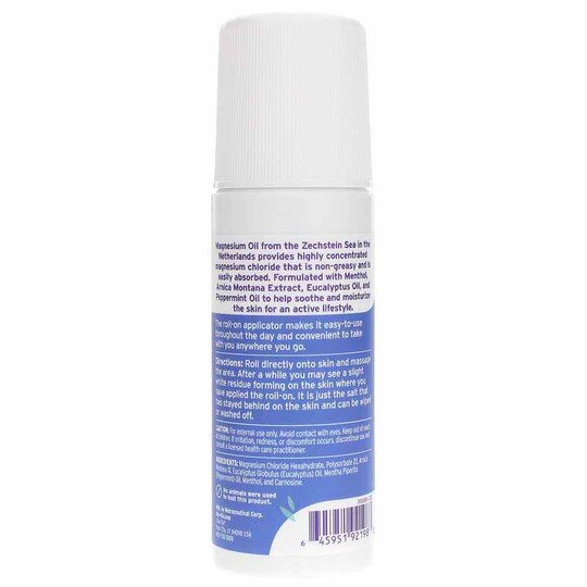 Magnesium Oil Sport Roll-On for Joint Health, 3 Oz, LFL