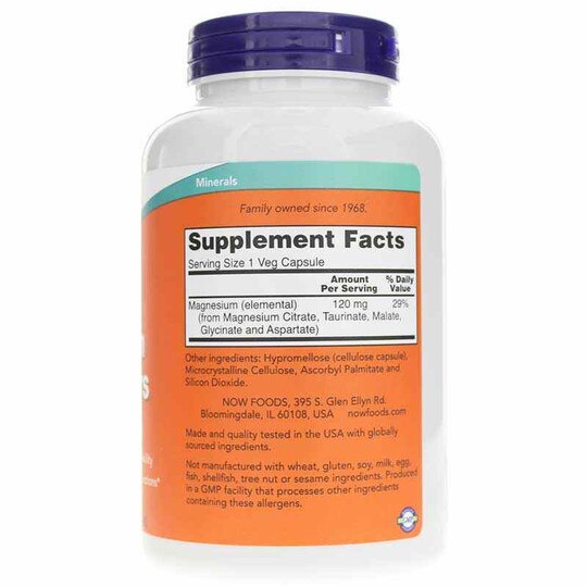 Magnesium Transporters, 180 Veg Capsules, NOW