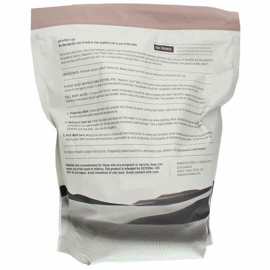 Magnetic Clay Bath, 4.62 Lbs, ENV