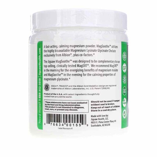 MagSoothe Powder Raspberry Lemonade, 60 Servings, JGH