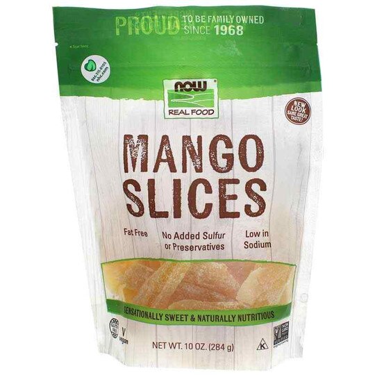 Mango Slices, 10 Oz, NOW