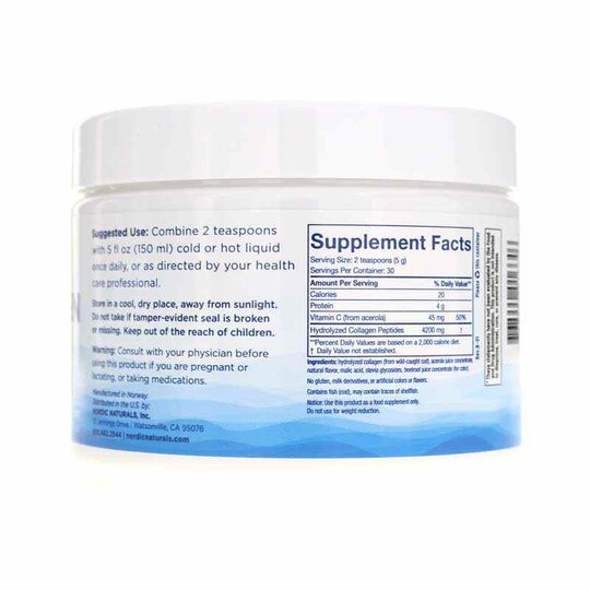 Marine Collagen Powder Strawberry, 5.29 Oz, NRN