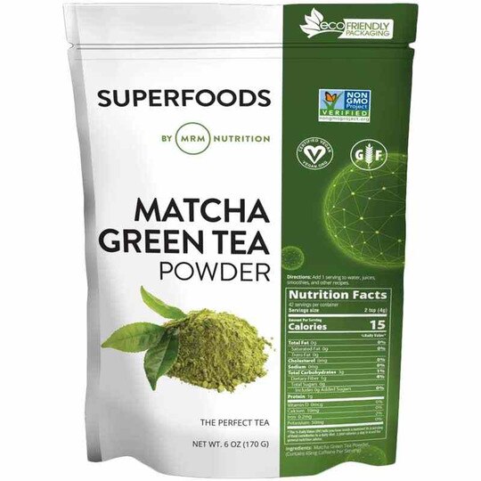 Matcha Green Tea Powder, 6 Oz, MRM
