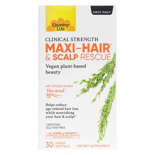 Maxi-Hair Scalp & Rescue, 30 Vegan Softgels, CTL