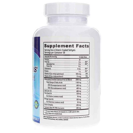 MaxiTears Dry Eye Formula, 120 Softgels, MXV