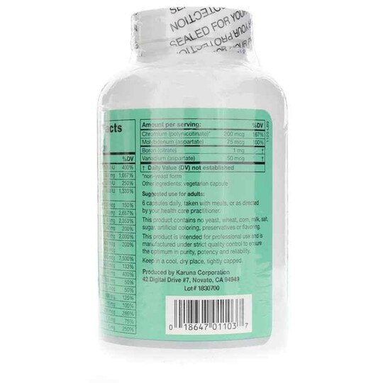 MAXXUM 3 Multivitamin and Mineral with 1:1 Calcium/Magn, KRU