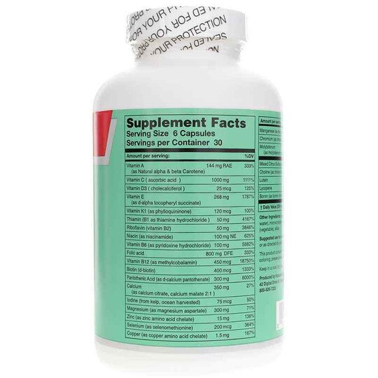 MAXXUM 4 Multivitamin and Mineral with Antioxidant Comp, KRU