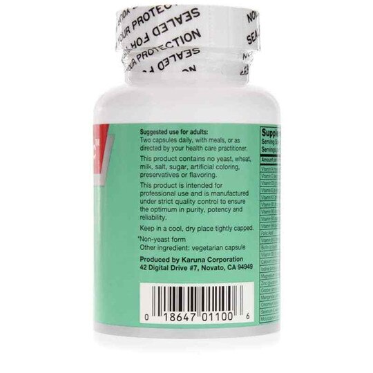 MAXXUM Basic Multivitamin and Mineral, 60 Veg Capsules, KRU