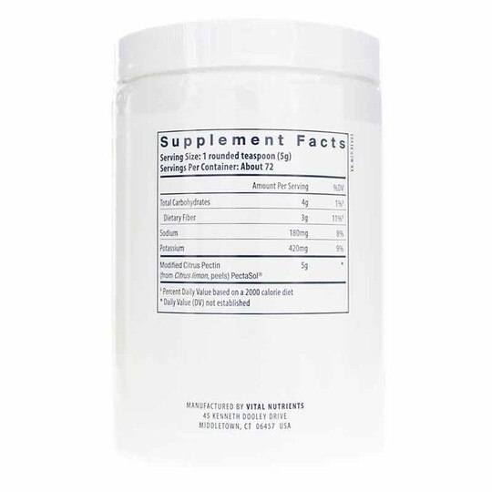 MCP (Modified Citrus Pectin) Powder, 360 Grams, VTN