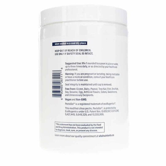 MCP (Modified Citrus Pectin) Powder, 360 Grams, VTN