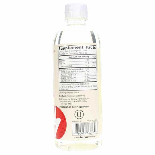 MCT Oil, 20 Oz, JRF