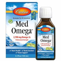 Med Omega 2700 Mg Omega-3s with Natural Lemon-Lime Flavor 1