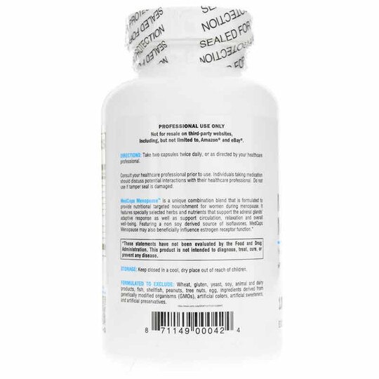 MedCaps Menopause, 120 Veg Capsules, XYM