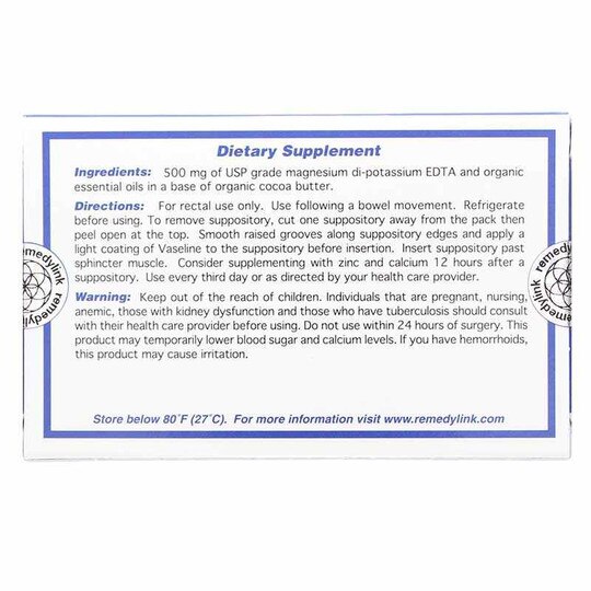 Medicardium Magnesium EDTA Suppository, 10 Suppositorie, RML